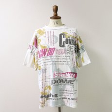 画像8: 〜90's UNKNOWN BRAND COTTON ALL OVER PRINT S/S TEE (8)