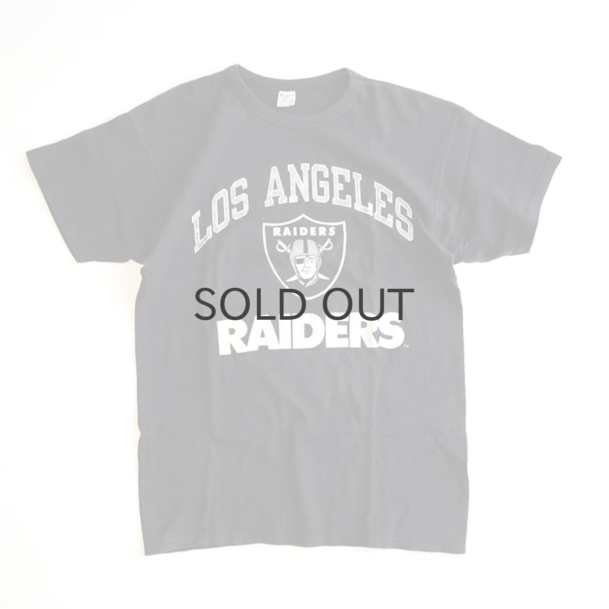 画像1: 80's Champion COTTON PRINT S/S TEE "LOS ANGELES RAIDERS" (1)