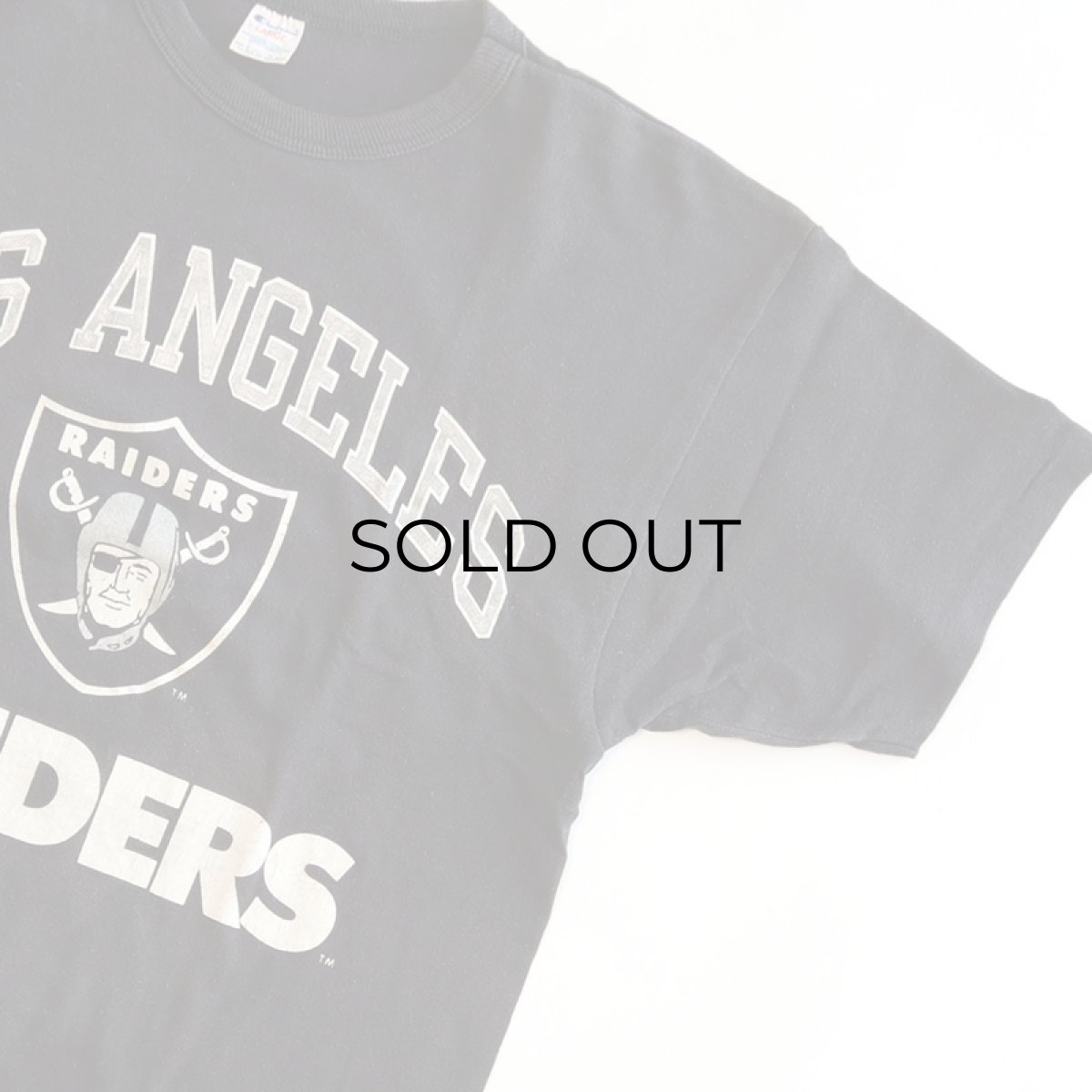 画像4: 80's Champion COTTON PRINT S/S TEE "LOS ANGELES RAIDERS" (4)