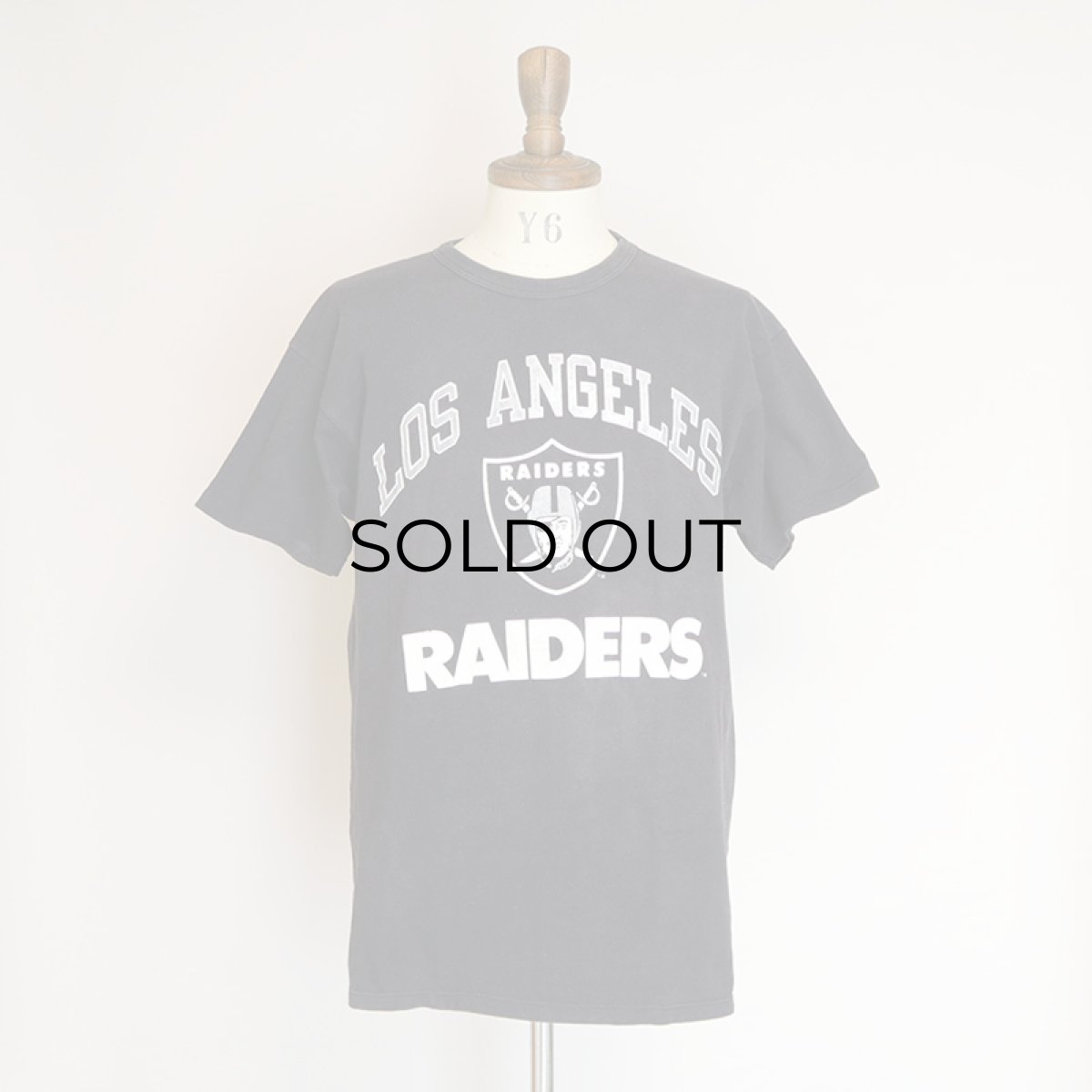 画像8: 80's Champion COTTON PRINT S/S TEE "LOS ANGELES RAIDERS" (8)
