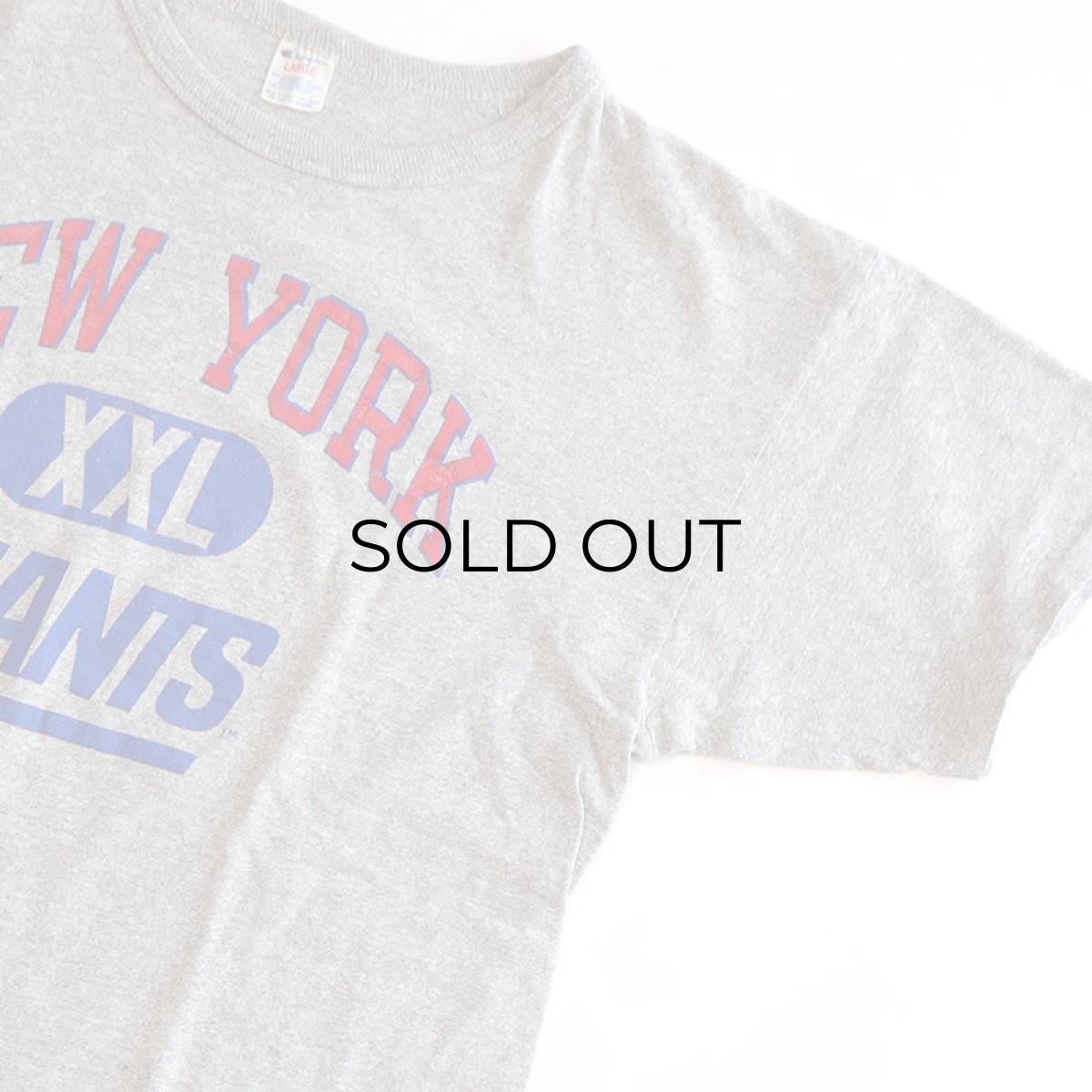 画像4: 80's Champion COTTON RAYON PRINT S/S TEE "NEW YORK GIANTS" (4)