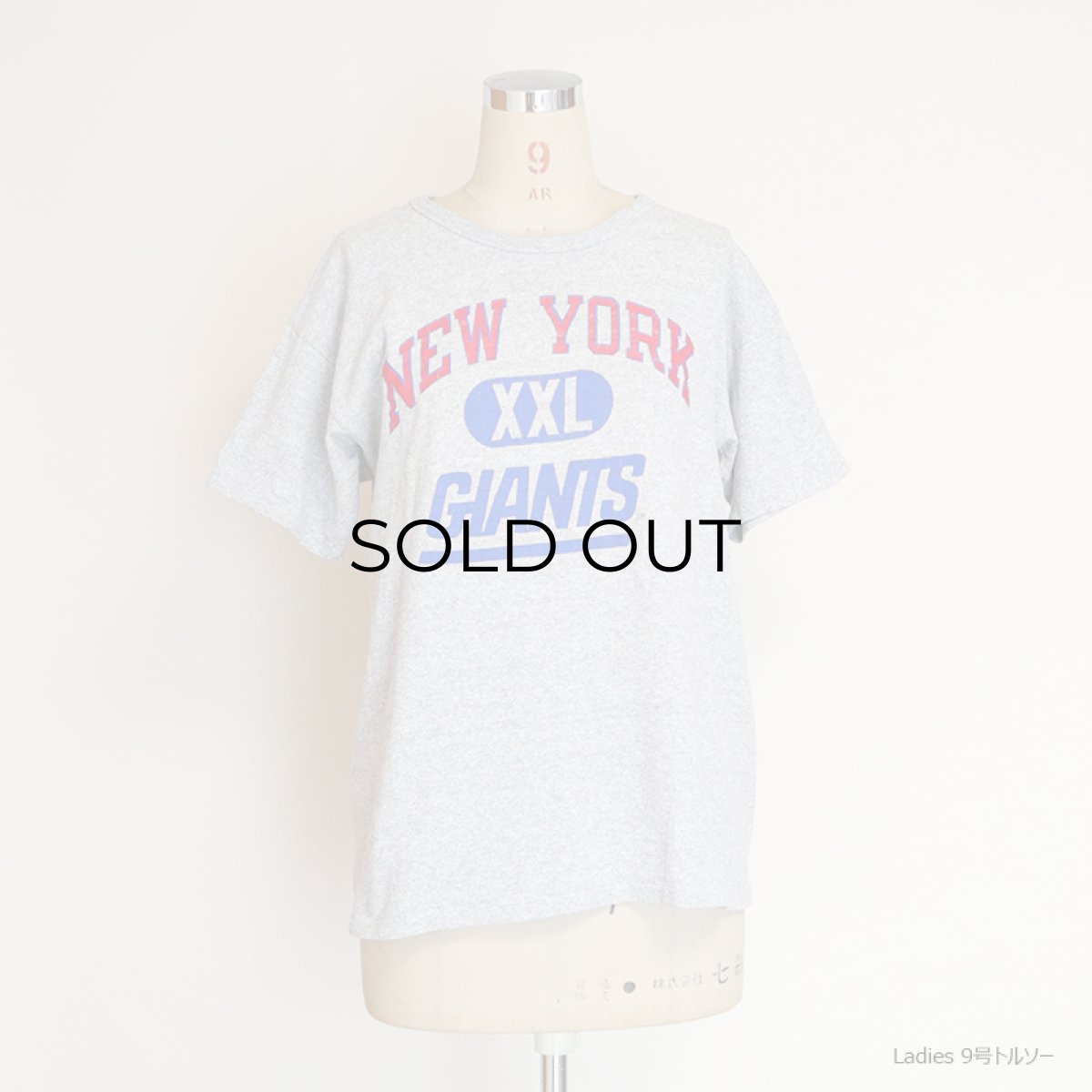 画像8: 80's Champion COTTON RAYON PRINT S/S TEE "NEW YORK GIANTS" (8)