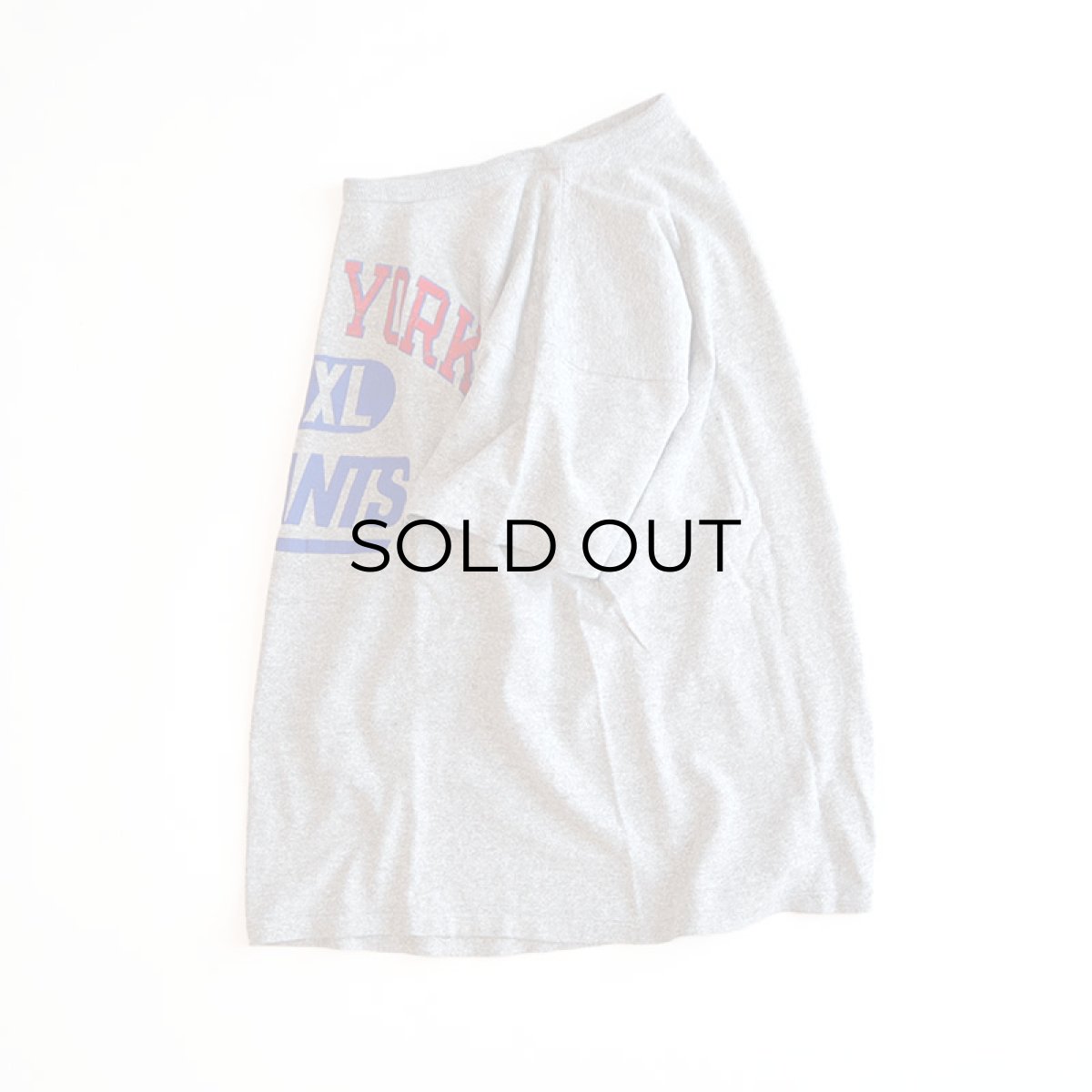 画像2: 80's Champion COTTON RAYON PRINT S/S TEE "NEW YORK GIANTS" (2)