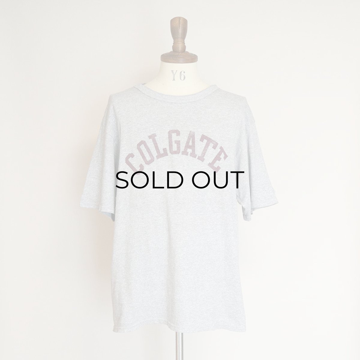 画像8: Champion COTTON POLYESTER PRINT S/S TEE "COLGATE" (8)