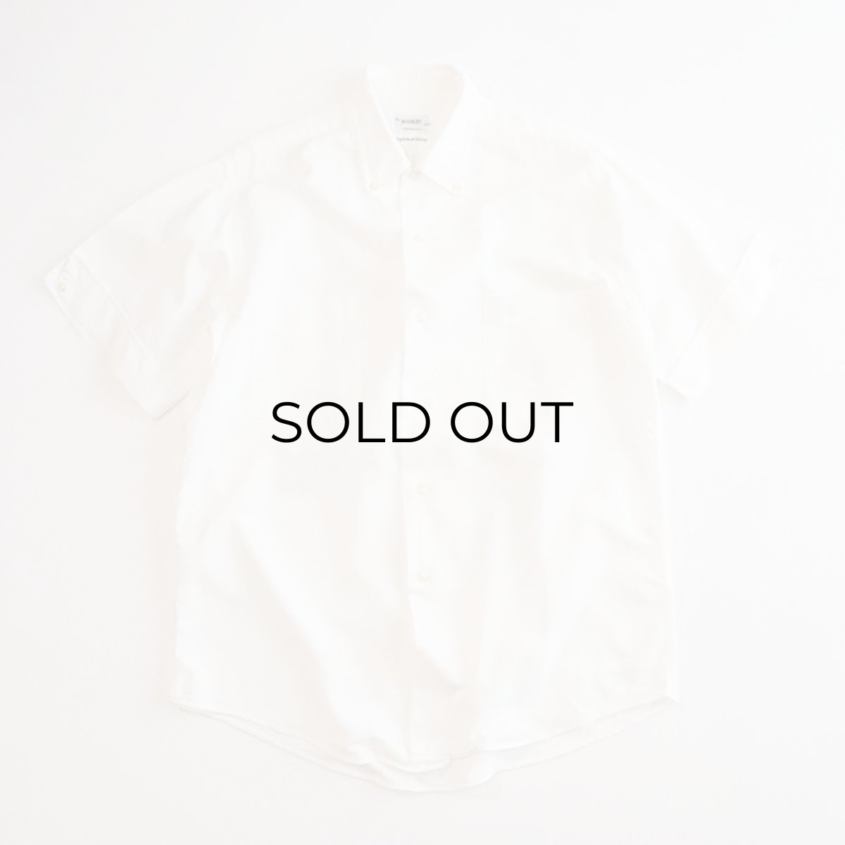 画像1: 60's The DOUBLET Shirt WHITE COTTON OXFORD S/S B/D SHIRT (1)