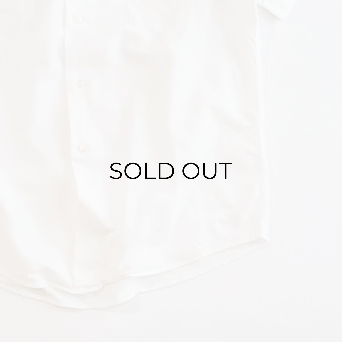 画像4: 60's The DOUBLET Shirt WHITE COTTON OXFORD S/S B/D SHIRT (4)