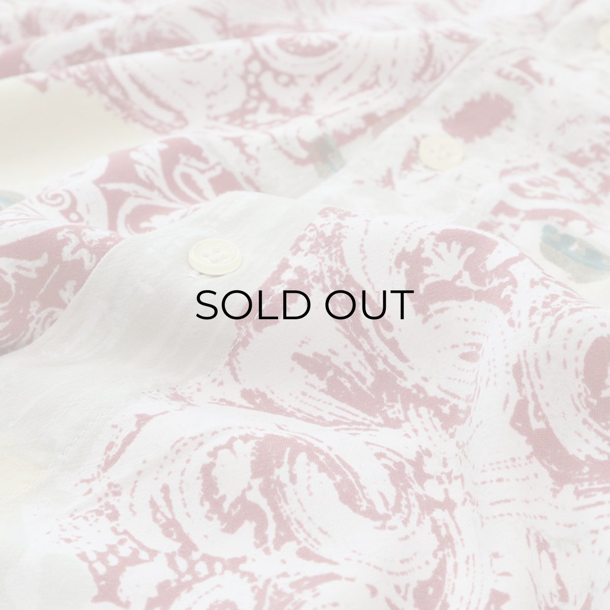 画像7: BERTO LUCCI RAYON ALL OVER PATTERN S/S BOX SHIRT (7)