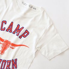 画像3: OLD UNKNOWN BRAND COTTON PRINT S/S TEE "CAMP LONGHORN" (3)