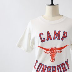 画像7: OLD UNKNOWN BRAND COTTON PRINT S/S TEE "CAMP LONGHORN" (7)