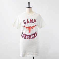 画像8: OLD UNKNOWN BRAND COTTON PRINT S/S TEE "CAMP LONGHORN" (8)