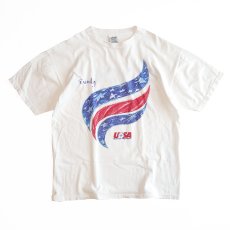 画像1: 90's adidas COTTON W-PRINT S/S TEE "Special Olympics" (1)