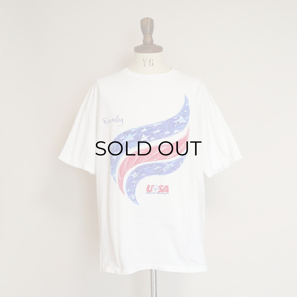 画像5: 90's adidas COTTON W-PRINT S/S TEE "Special Olympics" (5)