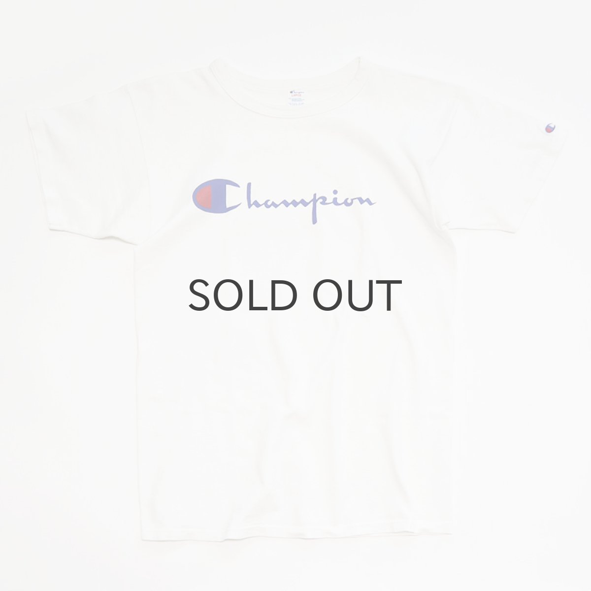 画像1: 80's Champion COTTON LOGO PRINT S/S TEE (1)