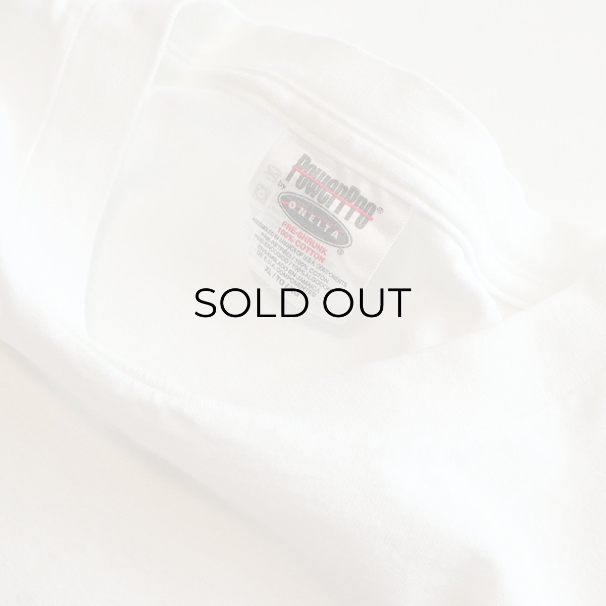 画像4: 90's PowerPro by ONEITA COTTON PRINT S/S TEE "Reebok" (4)