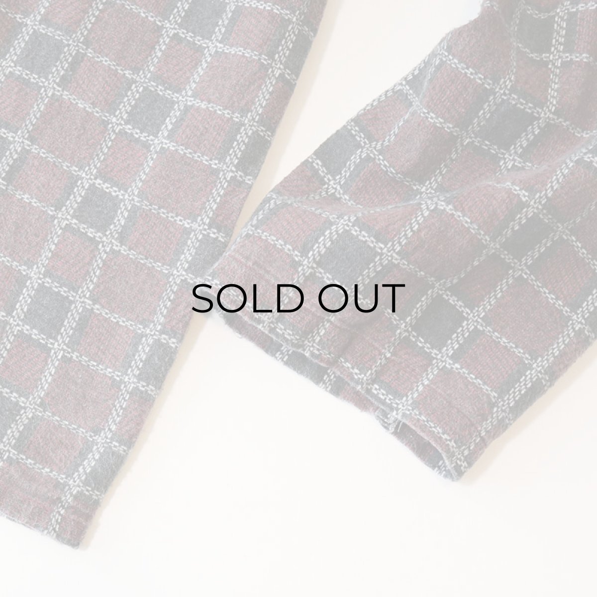 画像7: JOY COMPANY COTTON PRINT CHECK FLANNEL PAJAMA SHIRT (7)