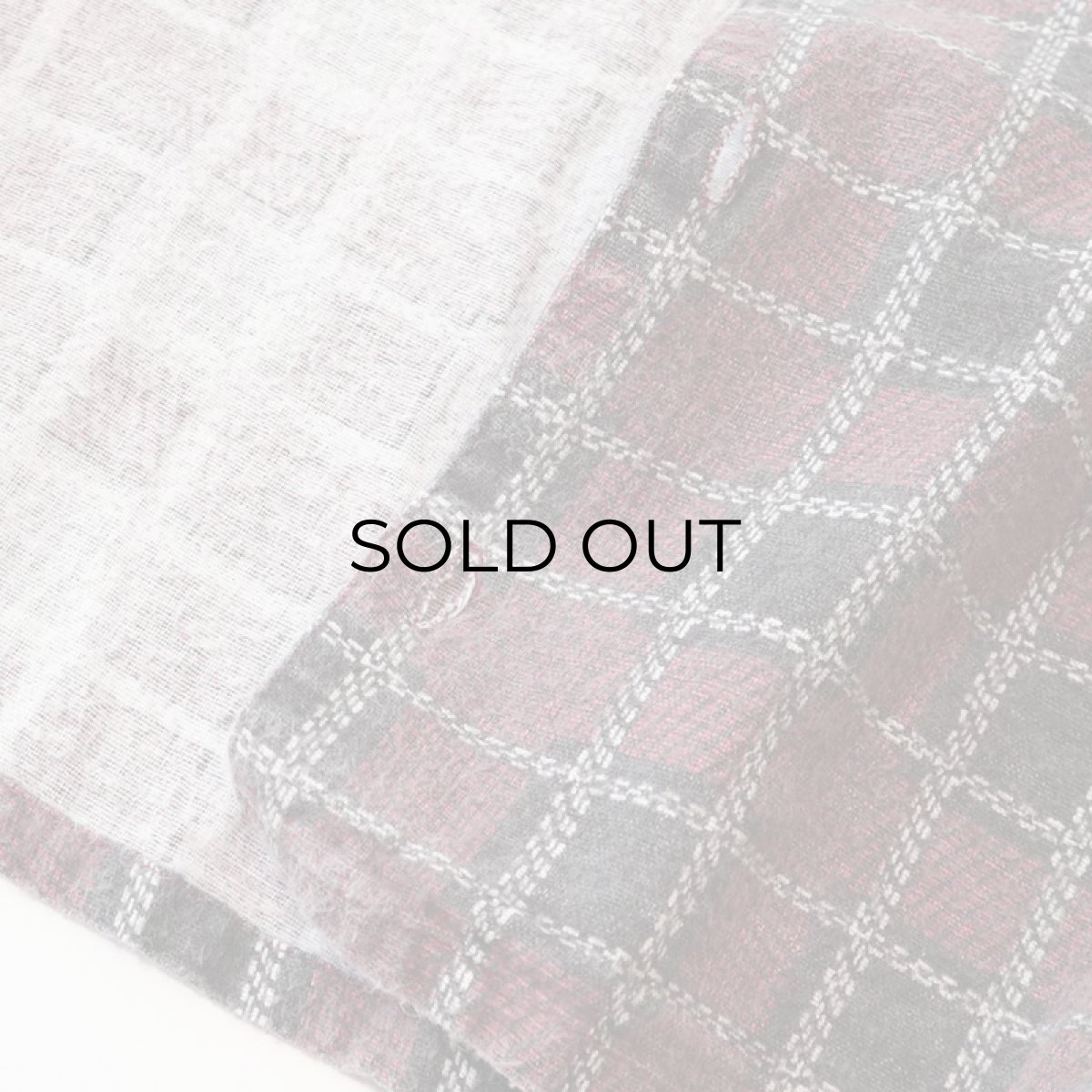 画像9: JOY COMPANY COTTON PRINT CHECK FLANNEL PAJAMA SHIRT (9)