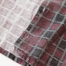 画像9: JOY COMPANY COTTON PRINT CHECK FLANNEL PAJAMA SHIRT (9)