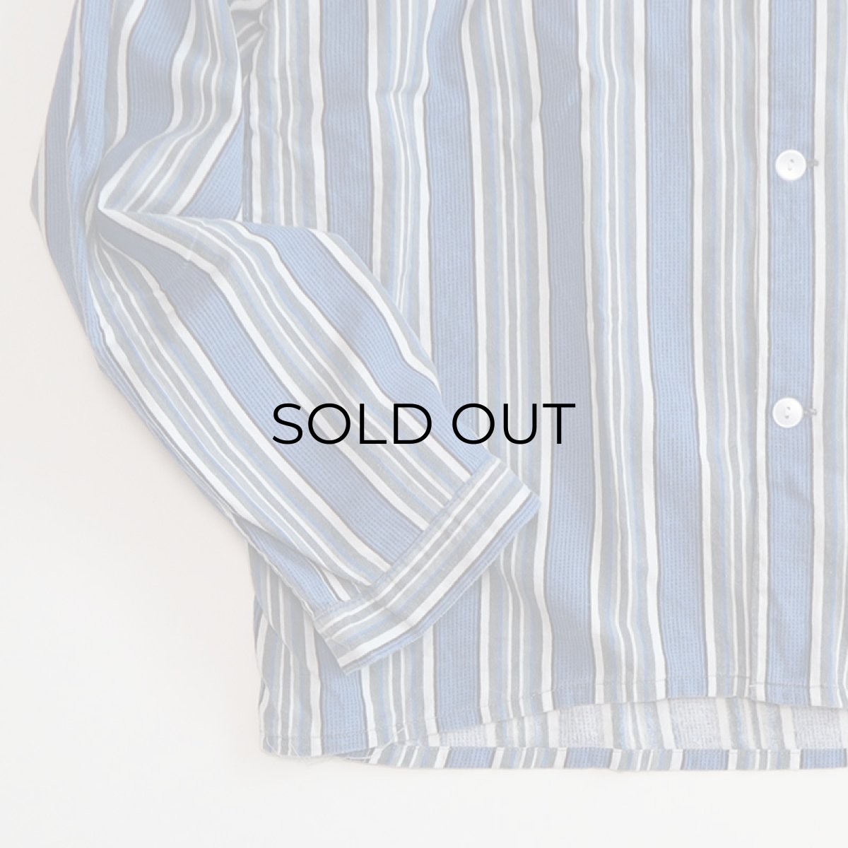 画像4: OLD UNKNOWN BRAND COTTON PRINT STRIPE FLANNEL PAJAMA SHIRT (4)