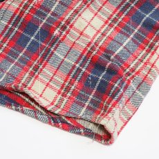画像6: 70's Sears COTTON CHECK HEAVY FLANNEL SHIRT (6)