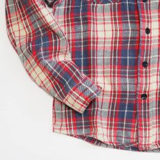 画像4: 70's Sears COTTON CHECK HEAVY FLANNEL SHIRT (4)