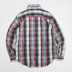 画像2: 90's PINE GROVE COTTON CHECK HEAVY FLANNEL SHIRT (2)