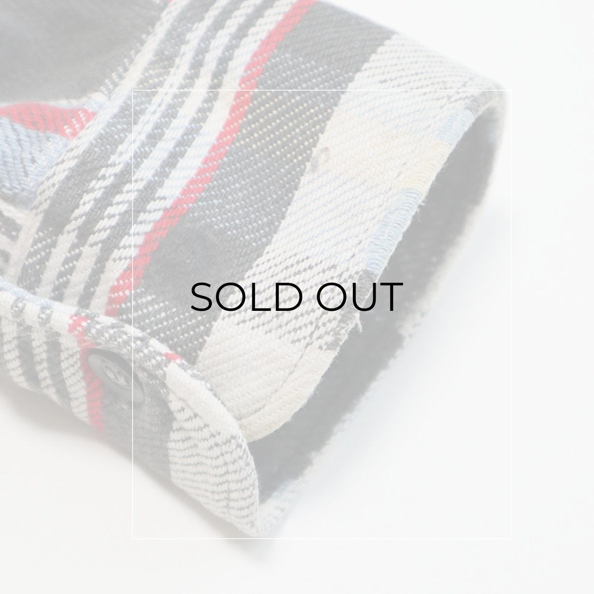 画像7: 90's PINE GROVE COTTON CHECK HEAVY FLANNEL SHIRT (7)