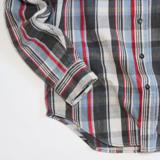 画像4: 90's PINE GROVE COTTON CHECK HEAVY FLANNEL SHIRT (4)