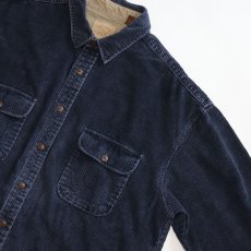 画像3: 90's ST. JOHN'S BAY COTTON WIDE WALE CORDUROY SHIRT (3)