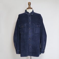 画像8: 90's ST. JOHN'S BAY COTTON WIDE WALE CORDUROY SHIRT (8)