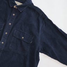 画像3: 90's CLAYBROOKE COTTON WIDE WALE CORDUROY SHIRT (3)