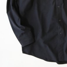 画像4: 90's CHAPS RALPH LAUREN BLACK FAKE SUEDE B/D SHIRT (4)