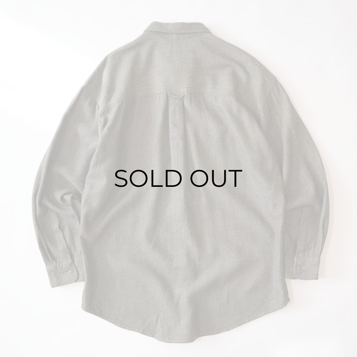 画像2: 90's CHAPS RALPH LAUREN ACRYLIC WOOL HERRINGBONE SHIRT (2)