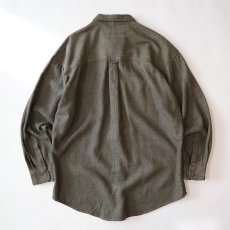 画像2: 90's CHAPS RALPH LAUREN ACRYLIC WOOL HERRINGBONE SHIRT (2)