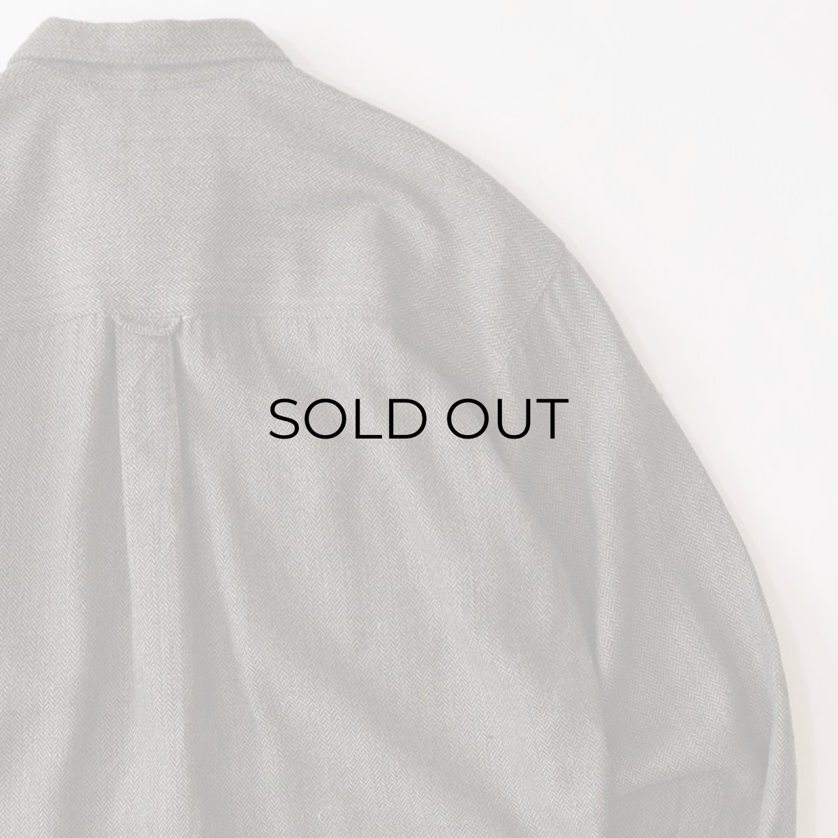 画像7: 90's CHAPS RALPH LAUREN ACRYLIC WOOL HERRINGBONE SHIRT (7)