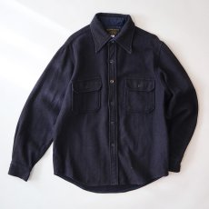 画像1: 70's BRENT WOOL LINEN NYLON CPO SHIRT (1)