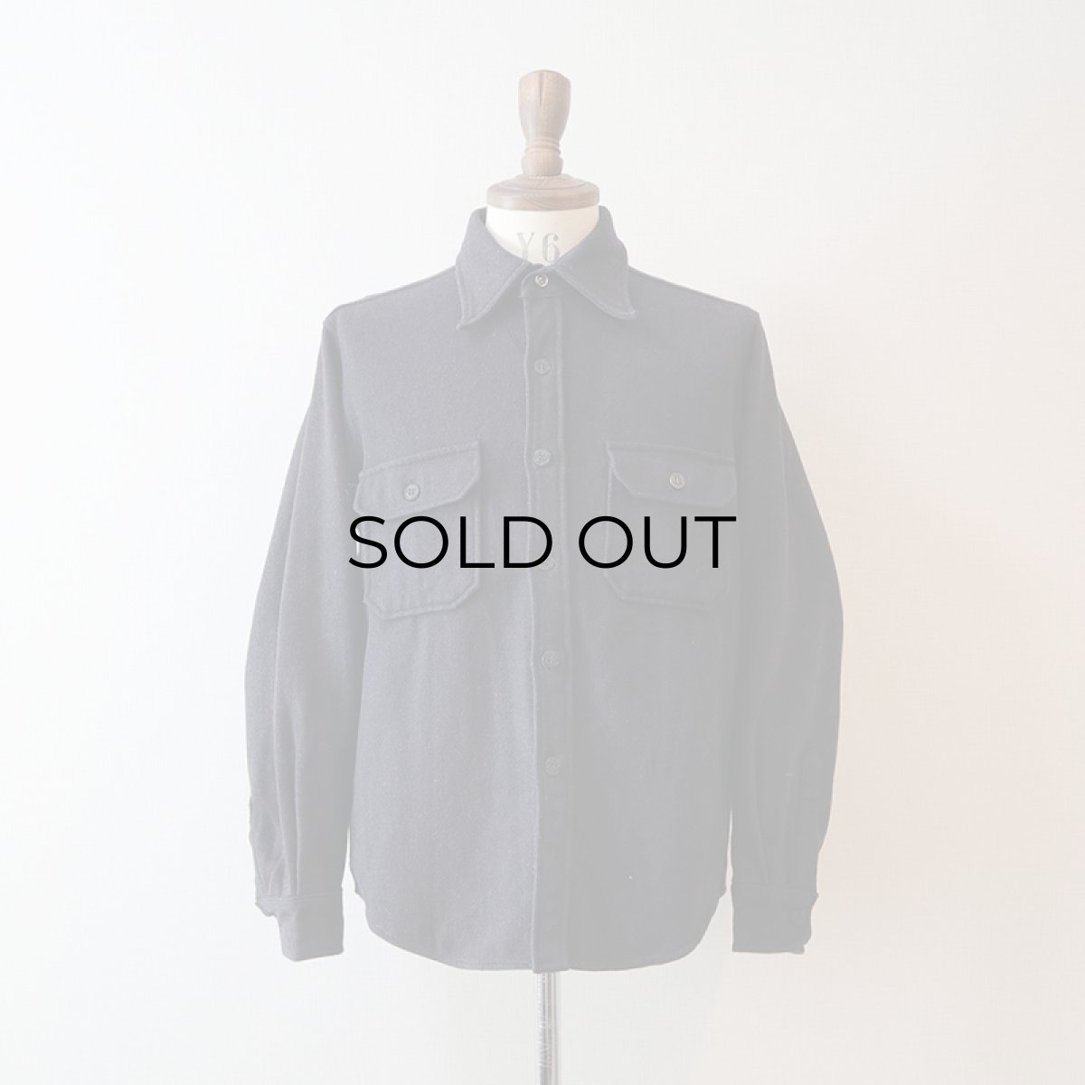 画像8: 70's BRENT WOOL LINEN NYLON CPO SHIRT (8)