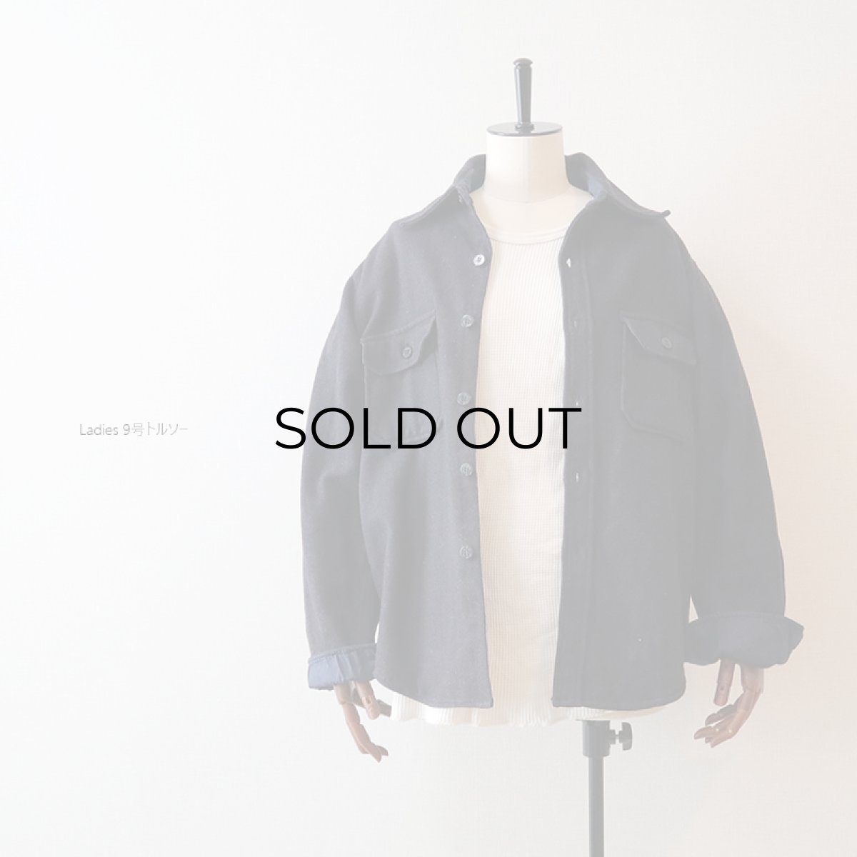 画像9: 70's BRENT WOOL LINEN NYLON CPO SHIRT (9)