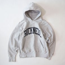 画像1: The Cotton Exchange REVERSE WEAVE style W-PRINT SWEAT PULLOVER PARKA "BUCKNELL" (1)