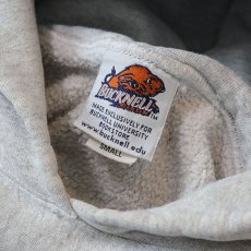 画像8: The Cotton Exchange REVERSE WEAVE style W-PRINT SWEAT PULLOVER PARKA "BUCKNELL" (8)