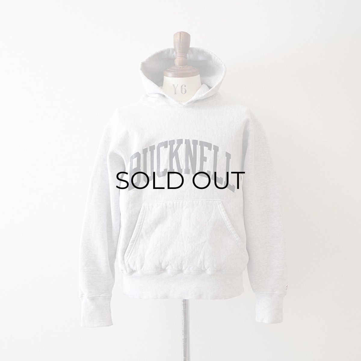 画像10: The Cotton Exchange REVERSE WEAVE style W-PRINT SWEAT PULLOVER PARKA "BUCKNELL" (10)