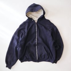 画像1: 70's-80's Sportswear SWEAT THERMAL LINING ZIP PARKA (1)