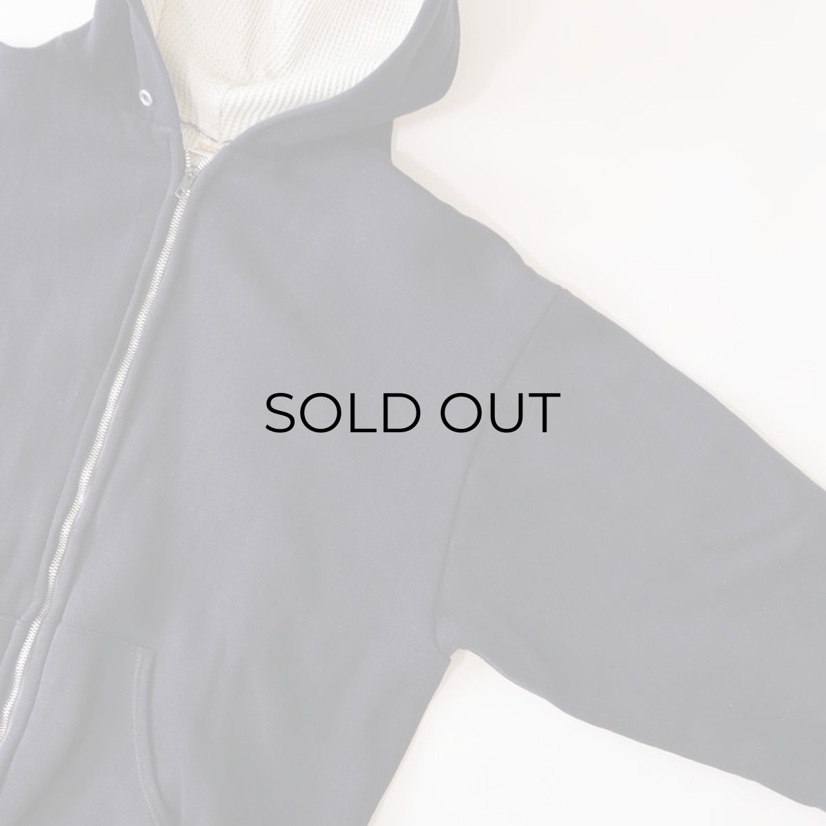 画像4: 70's-80's Sportswear SWEAT THERMAL LINING ZIP PARKA (4)