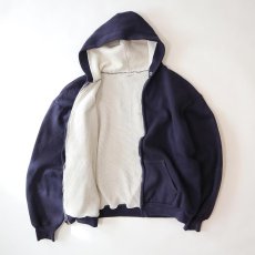 画像2: 70's-80's Sportswear SWEAT THERMAL LINING ZIP PARKA (2)
