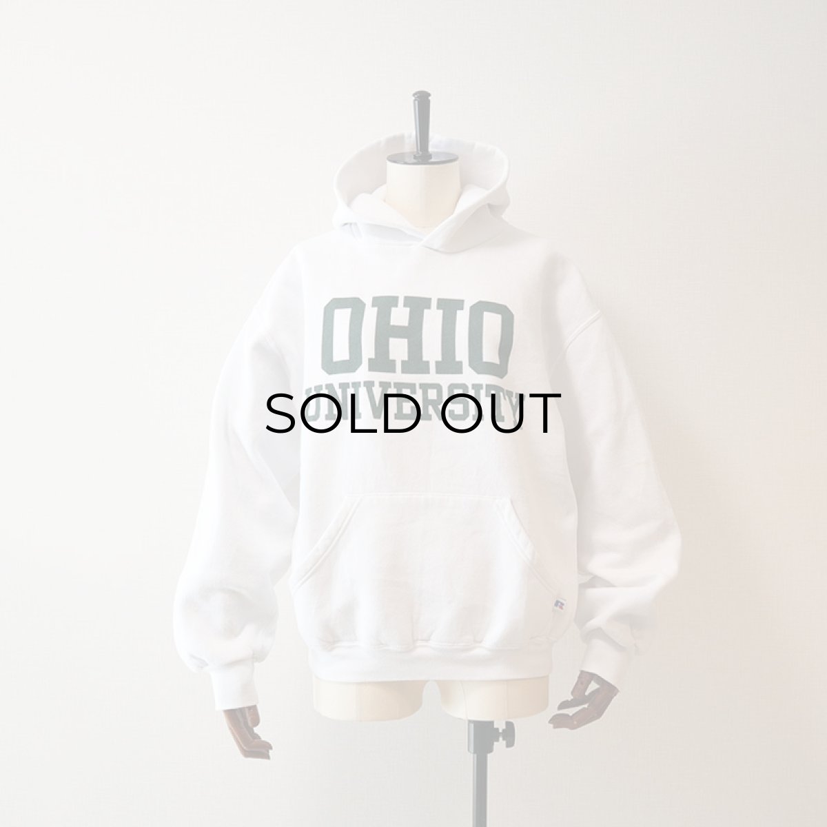 画像11: RUSSELL PRINT SWEAT PULLOVER PARKA "OHIO UNIVERSITY" (11)