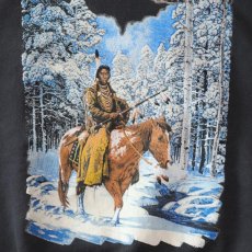 画像5: 90's Hanes PRINT CREW NECK SWEAT "INDIAN" (5)