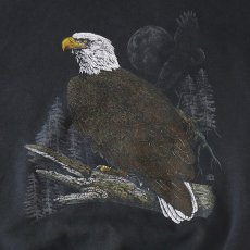 画像5: 90's TULTEX PRINT CREW NECK SWEAT "EAGLE" (5)