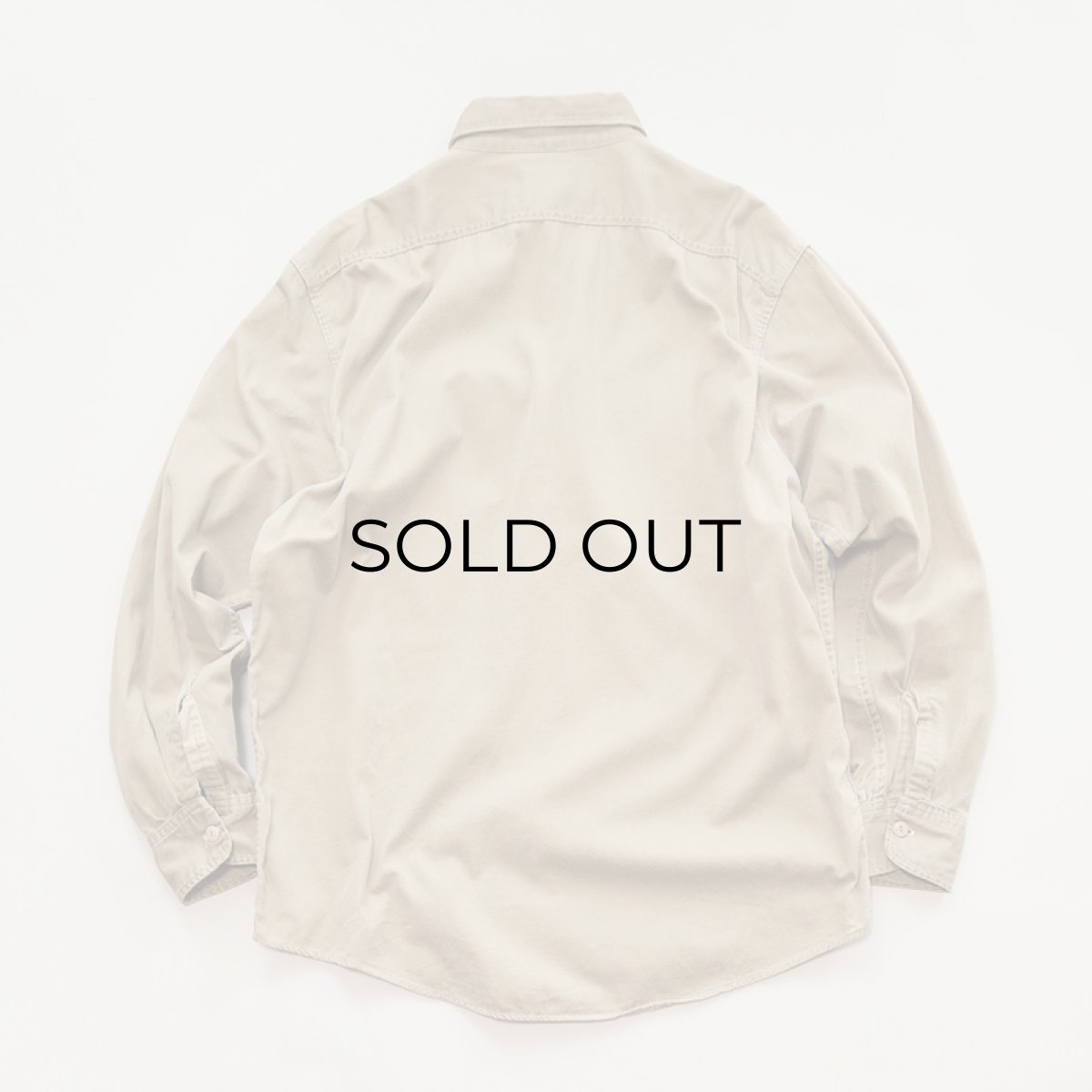 画像2: 60's MAVERICK COTTON TWILL WORK SHIRT (2)