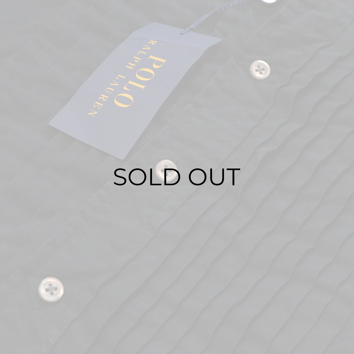 画像8: POLO RALPH LAUREN COTTON TUXIDO SHIRT "DEADSTOCK" (8)