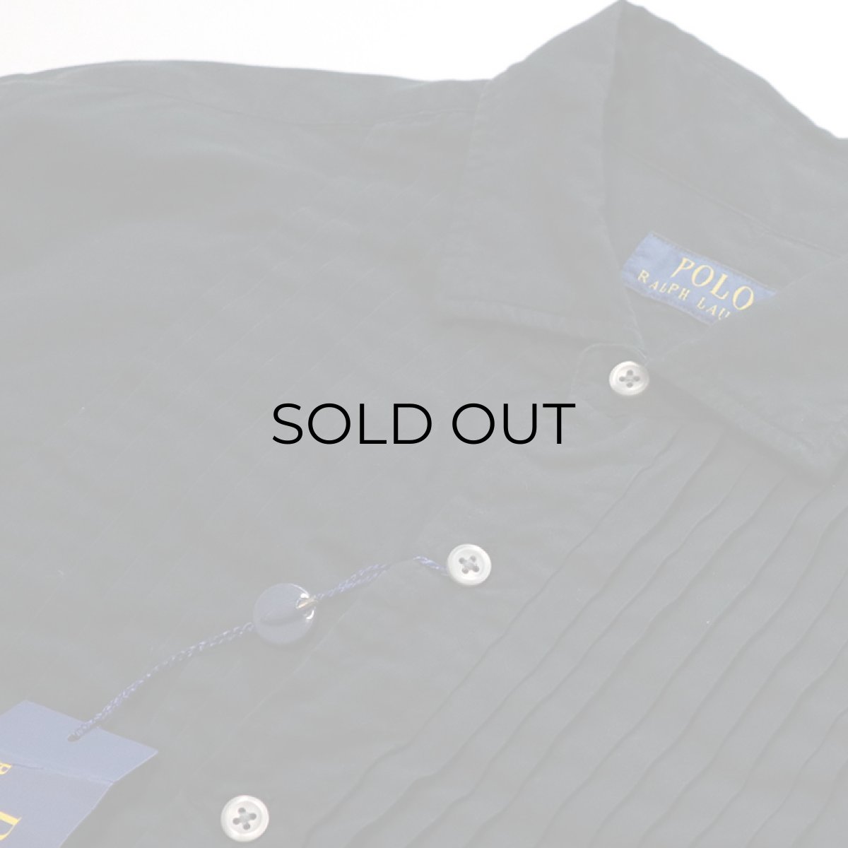 画像6: POLO RALPH LAUREN COTTON TUXIDO SHIRT "DEADSTOCK" (6)