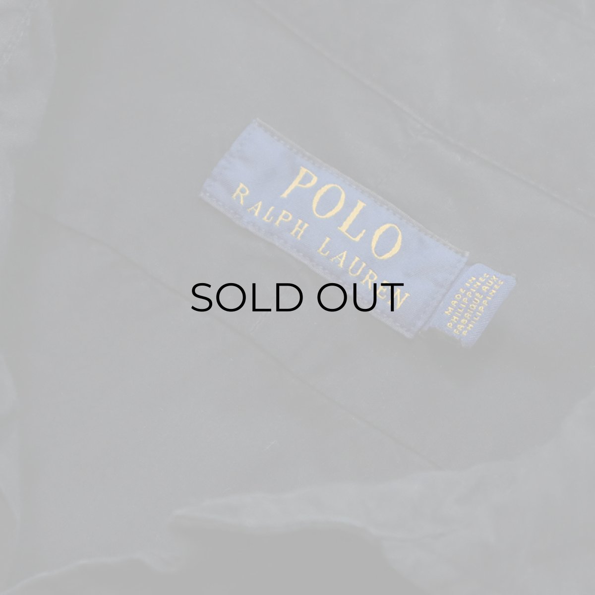 画像7: POLO RALPH LAUREN COTTON TUXIDO SHIRT "DEADSTOCK" (7)